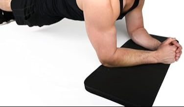Yoga Knee Pads Cushion, Thick 1" (25mm) Workout Mat Provides Cushion for Kneeling & Elbows, Non-Slip & Portable Exercise Kneeling Pad for Yoga, Elbow, Wrist Pain, Planks, Pushups & Floor Exercises