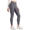 thumbnail image 1 of Yoga Leggings - High Waisted Soft Womens Workout Lounge Pants Gray XXL, 1 of 5