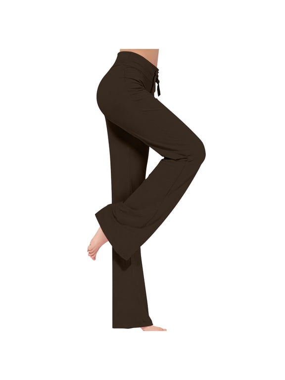 Yoga Leggings Women Loose High Waist Wide Leg Pants Workout Out Leggings Casual Trousers Yoga Gym Pants