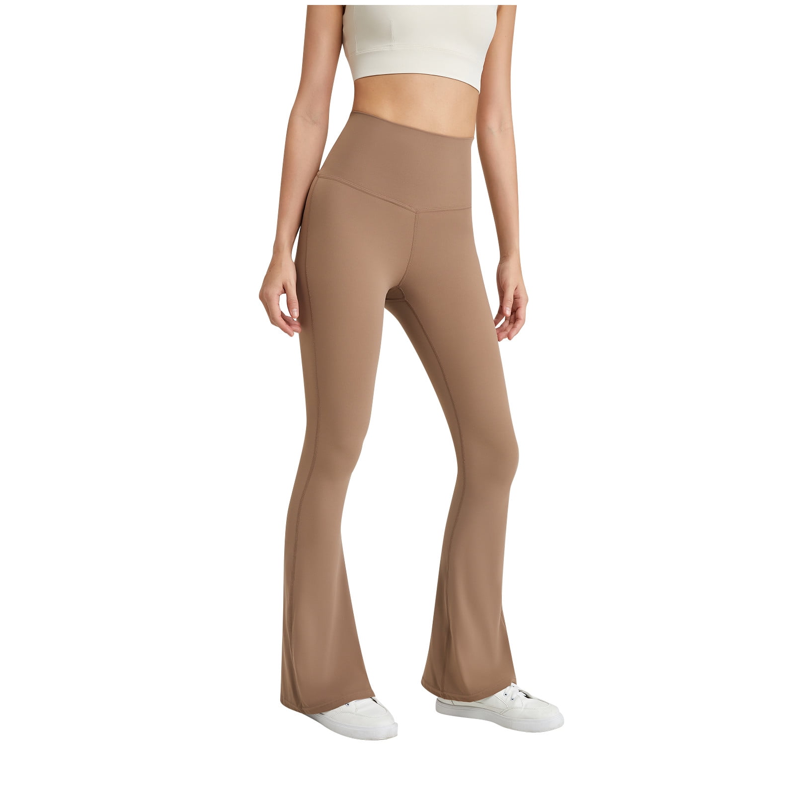 Khaki colored yoga pants online