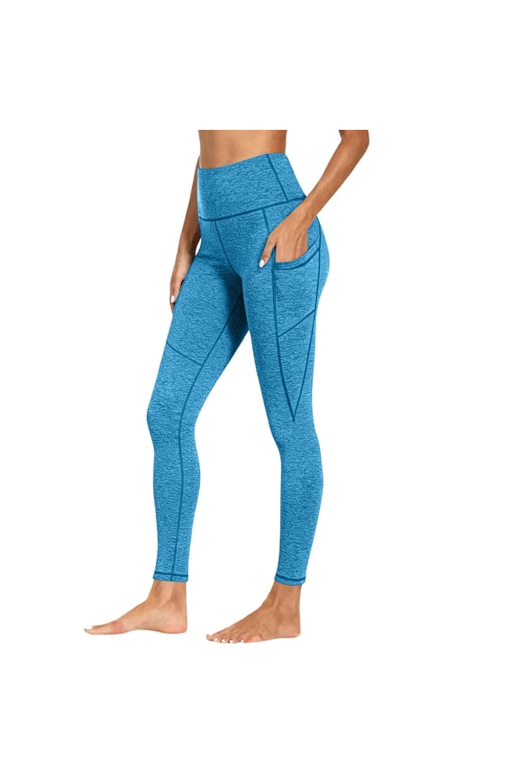 Yoga Leggings with Pockets for Women High Waist Athletic Workout Pants Butt Lifting Activewear