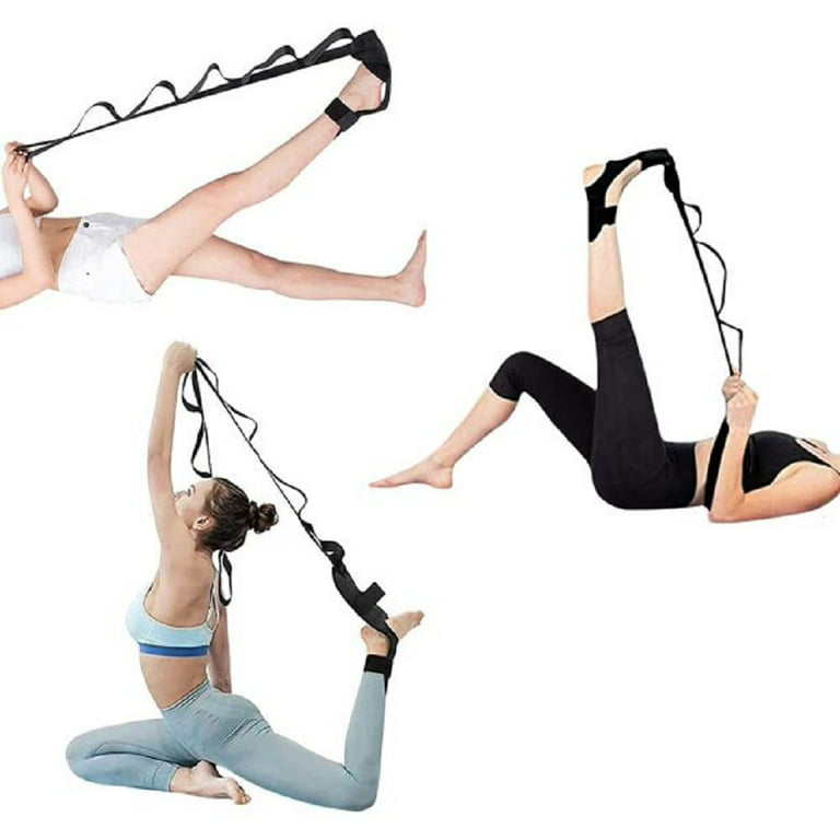Yoga Ligament Stretching BeltRehabilitation Training Belt Fitness Exercise  Stretching BandSuitable Leg Stretchers for Yoga, Ballet, Dancing
