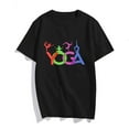 thumbnail image 1 of Yoga Love Pose Shirt Gift For Yoga Lover T-Shirt Women Tops, 1 of 4
