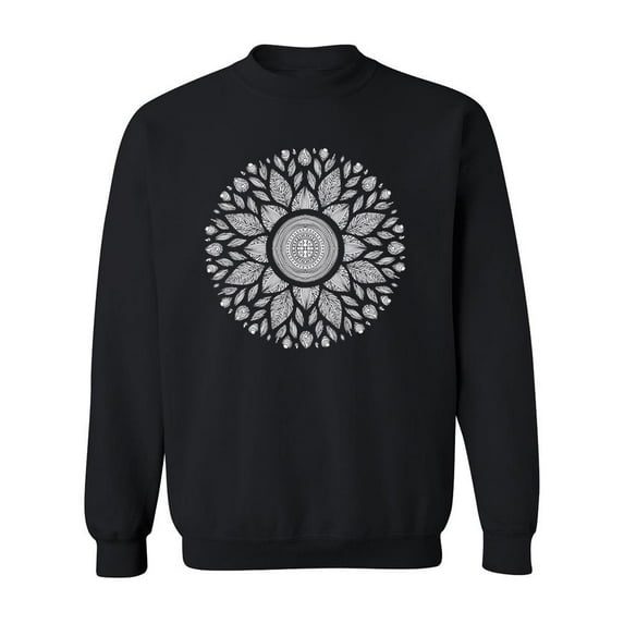 Yoga Mandala. Sweatshirt Women -Image by Shutterstock, Female 5X-Large