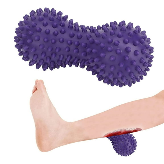 Yoga Massage Ball, Yoga Peanut Massage Ball, Peanut Massage Ball to Relieve Tension Away from Your Legs Arms Neck Back Feet and Other Body Part