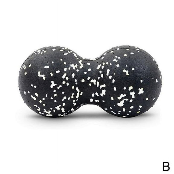 Yoga Massage Roller Ball Peanut Double Spiky Ball Myofascial Balls For Plantar Pain Back Relief Foot Mobility Fasciitis