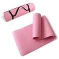 Yoga Mat 1/2 inch thick for Women Men Kids,Nonslip Yoga Mats for Home Workout with a Strap,Wear