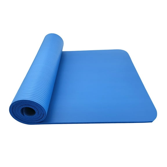 Yoga Mat - 10mm Solid Thick Non Slip Exercise & Fitness Mat for All Types of Yoga, Pilates & Floor Workouts (183cm*60cm*1cm )