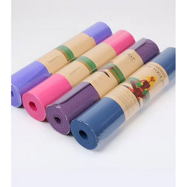 Yoga Mat Anti Slip Eco Friendly Fitness Exercise Mat Workout