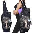 thumbnail image 1 of Yoga Mat Bag - Large Opening Long Tote Yoga Mat Carrier Holder Bag with Waterproof Wet Zipper Pocket and Drawstring Water Bottle Pocket - Yoga Bag Fit Most Size Mats, 1 of 5