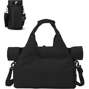 Yoga Mat Bag, Sport yoga Gym Bag for women, Lightweight yoga mat bag carrier with Yoga Strap, Carryall Yoga Tote Bag
