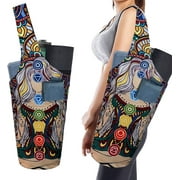 Yoga Mat Bags and Carriers Fits All Your Stuff,Yoga Mat with Bag With Large Side Pocket & Zipper Pocket,Yoga Gifts for Women and Yoga Lover