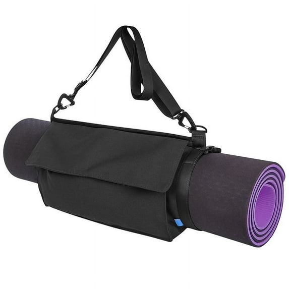 Yoga Mat Carrier Bag Multifunctional Oxford Yoga Pilates Mat Storage Case Large Capacity Foldable for Tourism Fitness (NO Mat) (black (NO Mat))