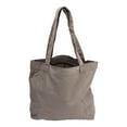 thumbnail image 1 of Yoga Mat Carrier Tote Portable Storage Canvas Carryall Shoulder Bag 2 Layer with Zipper Gray, 1 of 8