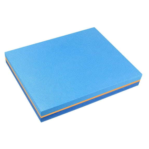 Yoga Mat Exercise Balance Pad Fitness Nonslip Travel Physical Chair Cushion Equipment for Pilates Balancing Strength Training Blue