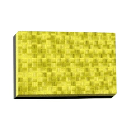 product image of Yoga Mat Exercise Fitness Indoor Women Men Travel Nonslip Thick Balance Pads Yellow18x32x4cm