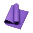 thumbnail image 1 of Yoga Mat For Fitness And Exercise, Non- Sports Mat For Home And Gym, Lightweight Yoga Mat For Daily Practice,Purple - 61X137Cm, 1 of 1