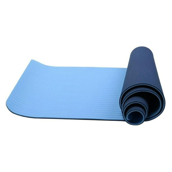 Yoga Mat Non Slip Extra Thick Workout Mat for Yoga, Eco Friendly Exercise Yoga Mat High Density Fitness Pilates Mat with Carrying Strap, 72"x 24"x 6mm