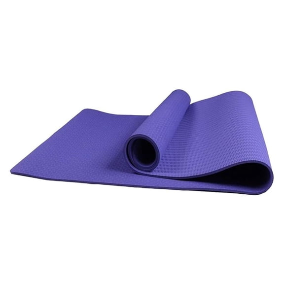 Yoga Mat Non Slip Extra Thick Workout Mat for Yoga, Eco Friendly Exercise Yoga Mat High Density Fitness Pilates Mat with Carrying Strap, 72"x 24"x 6mm