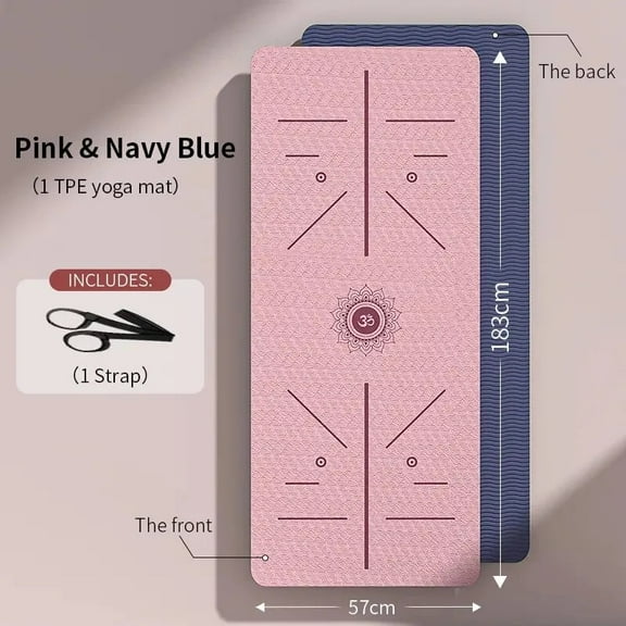 Yoga Mat Non Slip - Stylish & Durable