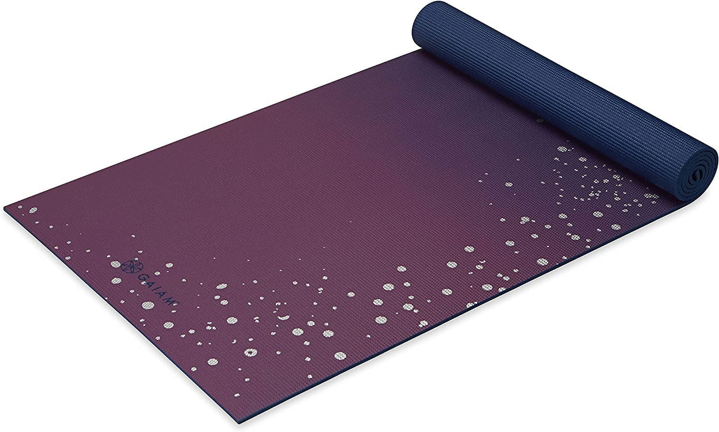 Yoga Mat - Premium 6mm Print Extra Thick Non Slip Exercise & Fitness for All Types of Yoga, Pilates Floor Workouts (68"L x 24"W Thick)