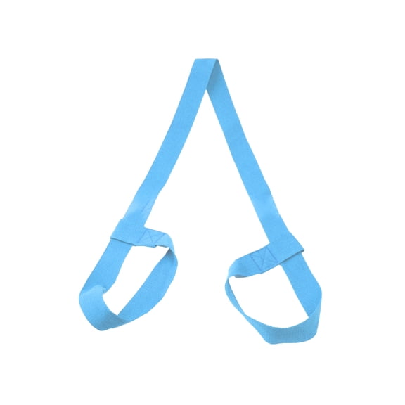 Yoga Mat Sling, Yoga Mat Strap - light blue
