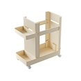 thumbnail image 1 of Yoga Mat Storage Basket,Rack Badminton Racket Storage, Household Trolley for Fitness Equipment, Multi-Purpose Organizer for Sports Gear, Foldable Storage Basket Applies to Home and Gym, 1 of 6