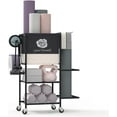 thumbnail image 1 of Yoga Mat Storage Rack，Home Gym Storage Rack Gym Workout Equipment Storage Organizer Fitness Weight Rack on Wheels for Yoga Mat,Yoga Block,Foam Roller,Resistance Band,Dumbbell,Kettlebell, 1 of 15