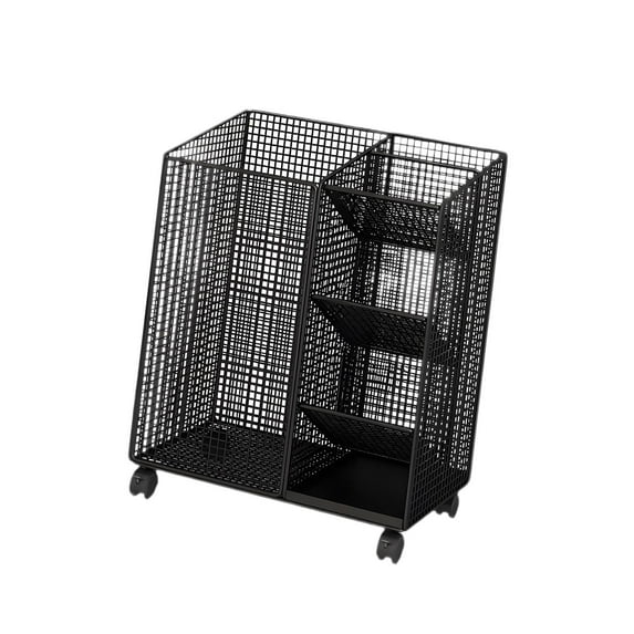 Yoga Mat Storage Rack Sports Equipment Organizer Home Gym Storage Large Capacity Iron for Dumbbells Foam Rollers