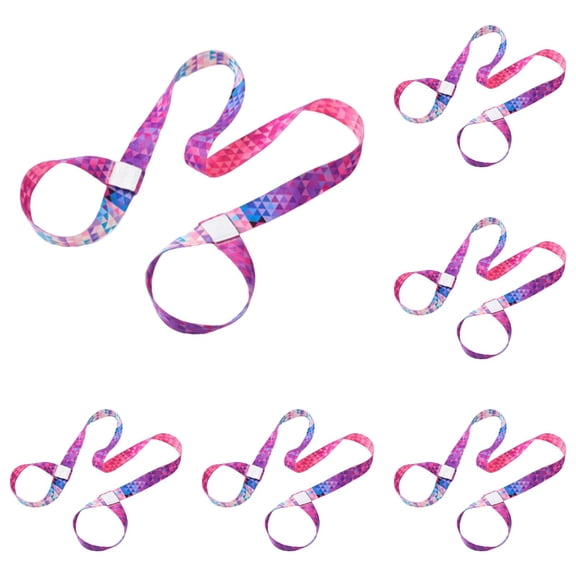 Yoga Mat Strap Adjustable Durable Yoga Mat Carried Stretching Strap Yoga Resistance Exercise Band Fitness Stretching Strap