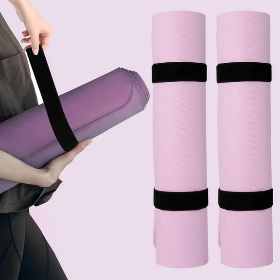Yoga Mat Strap, Heavy Duty Bungee Straps Band, Wrap Organizer for Yoga Mat