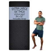 Yoga Mat Thick Wide and Long. 84x30 Workout Mat