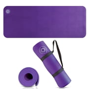 Yoga Mat with Carry Strap | Lightweight Yoga Mat For Pilates, Yoga | Free eBook For Mat Workouts