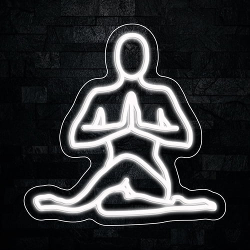 Yoga Neon LED Sign 15"L x 15"H #32896