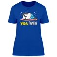 thumbnail image 1 of Yoga Panda T-Shirt Women -Image by Shutterstock, Female Medium, 1 of 2