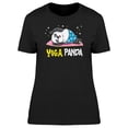 thumbnail image 1 of Yoga Panda T-Shirt Women -Image by Shutterstock, Female XX-Large, 1 of 2