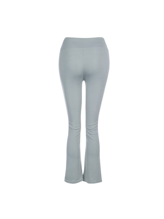 Yoga Pants Casual Solid Color Slim Hips Loose Yoga Wide Leg Sports Womens Pants