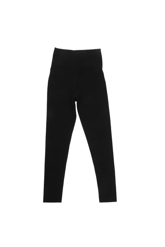 Yoga Pants Leggings Compression for Pregnant Women Maternity Reusable Spandex Black Seamless Women's Tummy Control