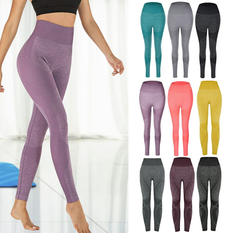 Yoga Pants Leggings For Women High Waist Tummy Control Compression