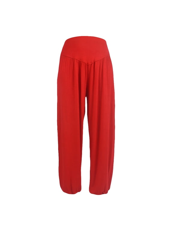 Yoga Pants Loose Harem Pants For Women Training Dance Trousers Sport Running Yoga Pants High Waist Ladies Trousers