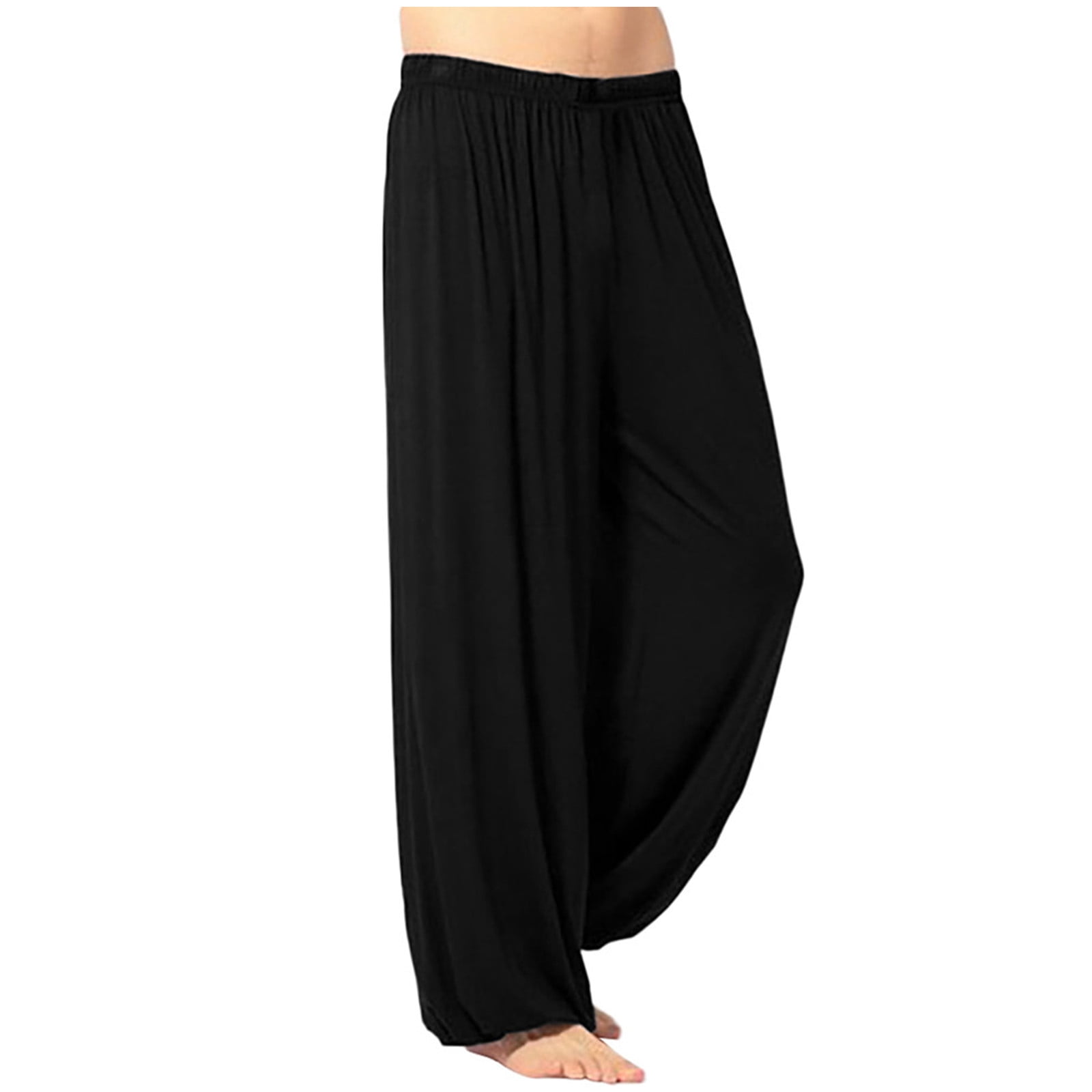 Gaiam Athletic Yoga Easy Fit Black Harem Pants Womens Size M for sale  online