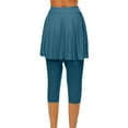 thumbnail image 1 of Yoga Pants Skirted Leggings For 2025 Tennis Skorts Gym Tennis Yoga Legging With Skirts Womens Pants, 1 of 7
