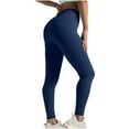 thumbnail image 1 of Yoga Pants Women Flare Sevevn Women'S Long Solid Color Hip Lift Fitness High Waist Elastic Exercise Yoga Pants Tall Yoga Pants For Women Long, 1 of 6