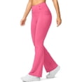 thumbnail image 1 of Yoga Pants Women High Waist Fleece Lined Butt Lifting Flare Winter Warm Thick With Pockets Sports Leggings Shorts, 1 of 6