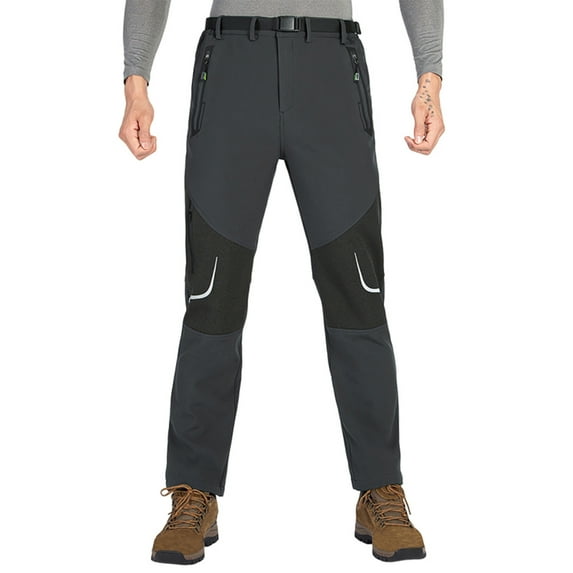 Yoga Pants Women Men's Lightweight Hiking Travel Pants Safety Work Pant with Pockets Reflective Strip Industrial Pants Breathable Athletic Fishing Active Joggers Zipper Pockets