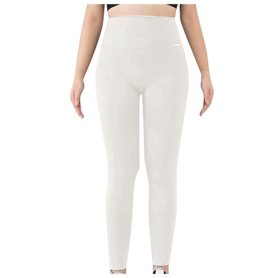 Yoga Pants Women Plus Size Lightweight High Waist Slim Fit Outdoor Workout Activewear Beige Women Leggings XXXXL