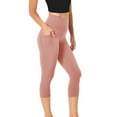 thumbnail image 1 of Yoga Pants Women Sevevn Women's Spring And Summer Solid Color High Waist Waist With Pocket Tight Waist Pants And Yoga Pants Capris Joggers Womens, 1 of 6