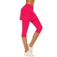 thumbnail image 1 of Yoga Pants Women Skirted Leggings Athletic Skorts Gym Tennis Yoga Legging High Waisted Leggings With Skirts Workout Clothes for Women, 1 of 3