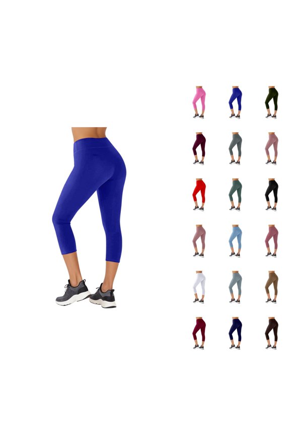 Yoga Pants Women Tight Fitting Butt Lifting Sports Pants 7 Inch High Waist Fitness Tights Performance Athletic Bottoms for Yoga