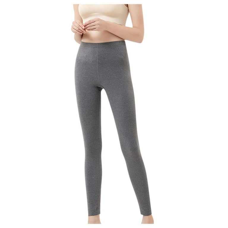 Yoga Pants Women Warm Winter Elastic Thermal Leggings Lined High Pants  Waisted Yoga Pants 